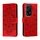 Custodia in pelle per telefono con motivo in rilievo Global Sun Mandala per Honor 200 Lite (rosso) Custodia in pelle per telefono con motivo in rilievo Global Sun Mandala per Honor 200 Lite (rosso)