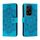 Custodia in pelle per telefono con motivo in rilievo Global Sun Mandala per Honor 200 Lite (blu) Custodia in pelle per telefono con motivo in rilievo Global Sun Mandala per Honor 200 Lite (blu)