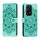 Custodia in pelle per telefono con motivo in rilievo Global Sun Mandala per Honor 200 Lite (verde) Custodia in pelle per telefono con motivo in rilievo Global Sun Mandala per Honor 200 Lite (verde)