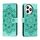 Per Honor X50i+ Custodia in pelle con motivo a rilievo Sun Mandala (verde) Per Honor X50i+ Custodia in pelle con motivo a rilievo Sun Mandala (verde)