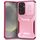Custodia per telefono scorrevole Camshield per Samsung Galaxy S24 5G (rosa + rosa rossa) Custodia per telefono scorrevole Camshield per Samsung Galaxy S24 5G (rosa + rosa rossa)