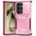 Custodia per telefono scorrevole Camshield per Samsung Galaxy S24 Ultra 5G (rosa + rosa rossa)