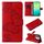 Per vivo Y38 / Y200i / T3x Custodia per cellulare in pelle con motivo a farfalla 3D globale in rilievo (Rosso) Per vivo Y38 / Y200i / T3x Custodia per cellulare in pelle con motivo a farfalla 3D globale in rilievo (Rosso)