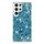 Custodia per telefono in TPU con polvere glitterata e cornice trasparente per Samsung Galaxy S24 Ultra 5G (blu)