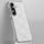 Per Samsung Galaxy S24+ 5G Custodia per PC in pelle tinta unita (bianca)