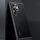 Per Samsung Galaxy S24 Ultra 5G Custodia per PC in pelle tinta unita (nera)