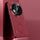Custodia per PC in pelle ultra liscia per Xiaomi 14 (rosso vino)