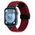 Per Huawei Watch Fit3 cinturino intrecciato con fibbia pieghevole magnetica (nero sabbia rosso) Per Huawei Watch Fit3 cinturino intrecciato con fibbia pieghevole magnetica (nero sabbia rosso)