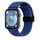 Per Huawei Watch Fit3 cinturino intrecciato con fibbia pieghevole magnetica (blu) Per Huawei Watch Fit3 cinturino intrecciato con fibbia pieghevole magnetica (blu)