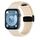 Per Huawei Watch Fit3 cinturino intrecciato con fibbia pieghevole magnetica (colore Starlight) Per Huawei Watch Fit3 cinturino intrecciato con fibbia pieghevole magnetica (colore Starlight)