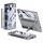 Per Samsung Galaxy Z Fold6 GKK Custodia per telefono pieghevole magnetica integrata a copertura totale con slot per penna, penna non inclusa (grigio) Per Samsung Galaxy Z Fold6 GKK Custodia per telefono pieghevole magnetica integrata a copertura totale con slot per penna, penna non inclusa (grigio)