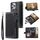 Per Xiaomi Redmi 13 4G Custodia per telefono in pelle con cerniera con struttura a griglia e cordino (nero) Per Xiaomi Redmi 13 4G Custodia per telefono in pelle con cerniera con struttura a griglia e cordino (nero)
