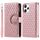 Per Xiaomi Redmi 13 4G Glitter Lattice Custodia in pelle a portafoglio con cerniera (oro rosa) Per Xiaomi Redmi 13 4G Glitter Lattice Custodia in pelle a portafoglio con cerniera (oro rosa)