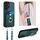Per Samsung Galaxy S22 Ultra 5G R20 Custodia per cellulare con anello in corda a tracolla (verde) Per Samsung Galaxy S22 Ultra 5G R20 Custodia per cellulare con anello in corda a tracolla (verde)