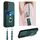 Per Samsung Galaxy S22+ 5G R20 Custodia per cellulare con anello in corda a tracolla (verde) Per Samsung Galaxy S22+ 5G R20 Custodia per cellulare con anello in corda a tracolla (verde)