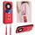Per Honor X9b / Magic6 Lite R20 Custodia per cellulare con anello in corda a tracolla (rosso) Per Honor X9b / Magic6 Lite R20 Custodia per cellulare con anello in corda a tracolla (rosso)