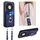 Per Honor X9b / Magic6 Lite R20 Custodia per cellulare con anello in corda a tracolla (blu) Per Honor X9b / Magic6 Lite R20 Custodia per cellulare con anello in corda a tracolla (blu)