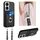 Per Honor X7b / Play 8T 5G R20 Custodia per cellulare con anello in corda a tracolla (nero) Per Honor X7b / Play 8T 5G R20 Custodia per cellulare con anello in corda a tracolla (nero)
