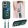 Per Honor X7b / Play 8T 5G R20 Custodia per cellulare con anello in corda a tracolla (verde) Per Honor X7b / Play 8T 5G R20 Custodia per cellulare con anello in corda a tracolla (verde)