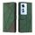 Per OPPO Reno11 F Custodia per telefono in pelle con giuntura Skin Feel (verde) Per OPPO Reno11 F Custodia per telefono in pelle con giuntura Skin Feel (verde)