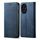 Custodia per cellulare in pelle flip con texture denim per Honor 200 (blu) Custodia per cellulare in pelle flip con texture denim per Honor 200 (blu)