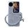 Per OPPO Find N3 Flip PC Fibbia laterale + Increspature Custodia per telefono a copertura totale in carta glitterata con braccialetto (Argento) Per OPPO Find N3 Flip PC Fibbia laterale + Increspature Custodia per telefono a copertura totale in carta glitterata con braccialetto (Argento)