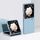 Custodia per PC per Honor Magic V Flip ultrasottile con sensazione di pelle (blu cielo) Custodia per PC per Honor Magic V Flip ultrasottile con sensazione di pelle (blu cielo)