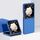 Per Honor Magic V Flip Custodia per PC ultrasottile con sensazione di pelle (blu Klein) Per Honor Magic V Flip Custodia per PC ultrasottile con sensazione di pelle (blu Klein)