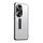 Custodia per telefono con supporto in TPU ibrido in metallo satinato per Honor 200 (argento) Custodia per telefono con supporto in TPU ibrido in metallo satinato per Honor 200 (argento)