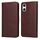 Custodia per cellulare in pelle flip classica con texture di vitello per Sony Xperia 10 VI (marrone) Custodia per cellulare in pelle flip classica con texture di vitello per Sony Xperia 10 VI (marrone)
