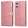 Custodia per cellulare in pelle flip classica con texture di vitello per Sony Xperia 10 VI (oro rosa) Custodia per cellulare in pelle flip classica con texture di vitello per Sony Xperia 10 VI (oro rosa)