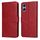 Custodia per cellulare in pelle flip classica con texture di vitello per Sony Xperia 5 V (rossa) Custodia per cellulare in pelle flip classica con texture di vitello per Sony Xperia 5 V (rossa)
