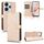 Per Xiaomi Redmi 13 4G / Note 13R 5G Custodia in pelle con texture a nido d'ape (oro) Per Xiaomi Redmi 13 4G / Note 13R 5G Custodia in pelle con texture a nido d'ape (oro)