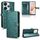 Custodia per telefono in pelle con texture a nido d'ape per Xiaomi Redmi 13 4G / Note 13R 5G (verde) Custodia per telefono in pelle con texture a nido d'ape per Xiaomi Redmi 13 4G / Note 13R 5G (verde)
