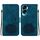 Custodia per telefono in pelle goffrata Lotus per Honor 90 Lite (blu scuro) Custodia per telefono in pelle goffrata Lotus per Honor 90 Lite (blu scuro)