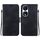 Custodia per telefono in pelle goffrata Lotus per Honor X7b / Play 50 Plus (nera) Custodia per telefono in pelle goffrata Lotus per Honor X7b / Play 50 Plus (nera)