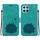Per Honor X8 5G Custodia per telefono in pelle goffrata Lotus (verde)