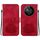 Custodia per telefono in pelle goffrata Lotus per Honor X9b / Magic6 Lite (rossa) Custodia per telefono in pelle goffrata Lotus per Honor X9b / Magic6 Lite (rossa)