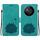 Custodia per telefono in pelle goffrata Lotus per Honor X9b / Magic6 Lite (verde) Custodia per telefono in pelle goffrata Lotus per Honor X9b / Magic6 Lite (verde)