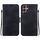 Custodia per telefono in pelle goffrata Lotus per Samsung Galaxy S22 Ultra 5G (nera) Custodia per telefono in pelle goffrata Lotus per Samsung Galaxy S22 Ultra 5G (nera)