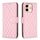 Per vivo Y28 4G Diamond Lattice Portafoglio Flip Custodia in pelle per telefono (rosa) Per vivo Y28 4G Diamond Lattice Portafoglio Flip Custodia in pelle per telefono (rosa)
