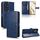 Custodia per telefono in pelle con texture a nido d'ape per Honor 200 5G (blu) Custodia per telefono in pelle con texture a nido d'ape per Honor 200 5G (blu)