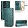 Custodia per telefono in pelle con texture a nido d'ape per Honor 200 Pro (verde) Custodia per telefono in pelle con texture a nido d'ape per Honor 200 Pro (verde)