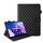 Custodia smart tablet in pelle con reticolo a rombo di terza generazione per Lenovo Tab M10 Plus 10.6 (nero) Custodia smart tablet in pelle con reticolo a rombo di terza generazione per Lenovo Tab M10 Plus 10.6 (nero)