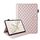 Custodia per tablet in pelle con reticolo romboidale per Honor Pad 9 (oro rosa) Custodia per tablet in pelle con reticolo romboidale per Honor Pad 9 (oro rosa)