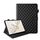 Custodia per tablet in pelle con reticolo romboidale per Honor Pad 9 (nera) Custodia per tablet in pelle con reticolo romboidale per Honor Pad 9 (nera)