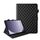 Custodia per tablet in pelle con reticolo romboidale per Samsung Galaxy Tab A9 (nera) Custodia per tablet in pelle con reticolo romboidale per Samsung Galaxy Tab A9 (nera)