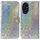 Custodia per telefono in pelle colorata con fibbia magnetica per Honor 200 5G (argento) Custodia per telefono in pelle colorata con fibbia magnetica per Honor 200 5G (argento)