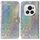 Custodia per telefono in pelle colorata con fibbia magnetica per Honor Magic6 Pro (argento) Custodia per telefono in pelle colorata con fibbia magnetica per Honor Magic6 Pro (argento)
