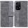 Custodia per telefono in pelle goffrata geometrica globale per Honor 200 Lite (grigia) Custodia per telefono in pelle goffrata geometrica globale per Honor 200 Lite (grigia)